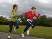 running